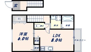 ソレジオ武村Ⅴの物件間取画像